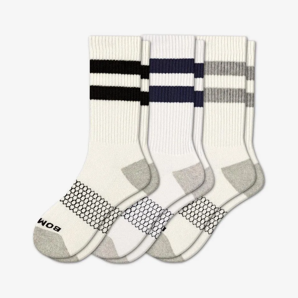 Men's Vintage Stripe Calf Sock 3-Pack