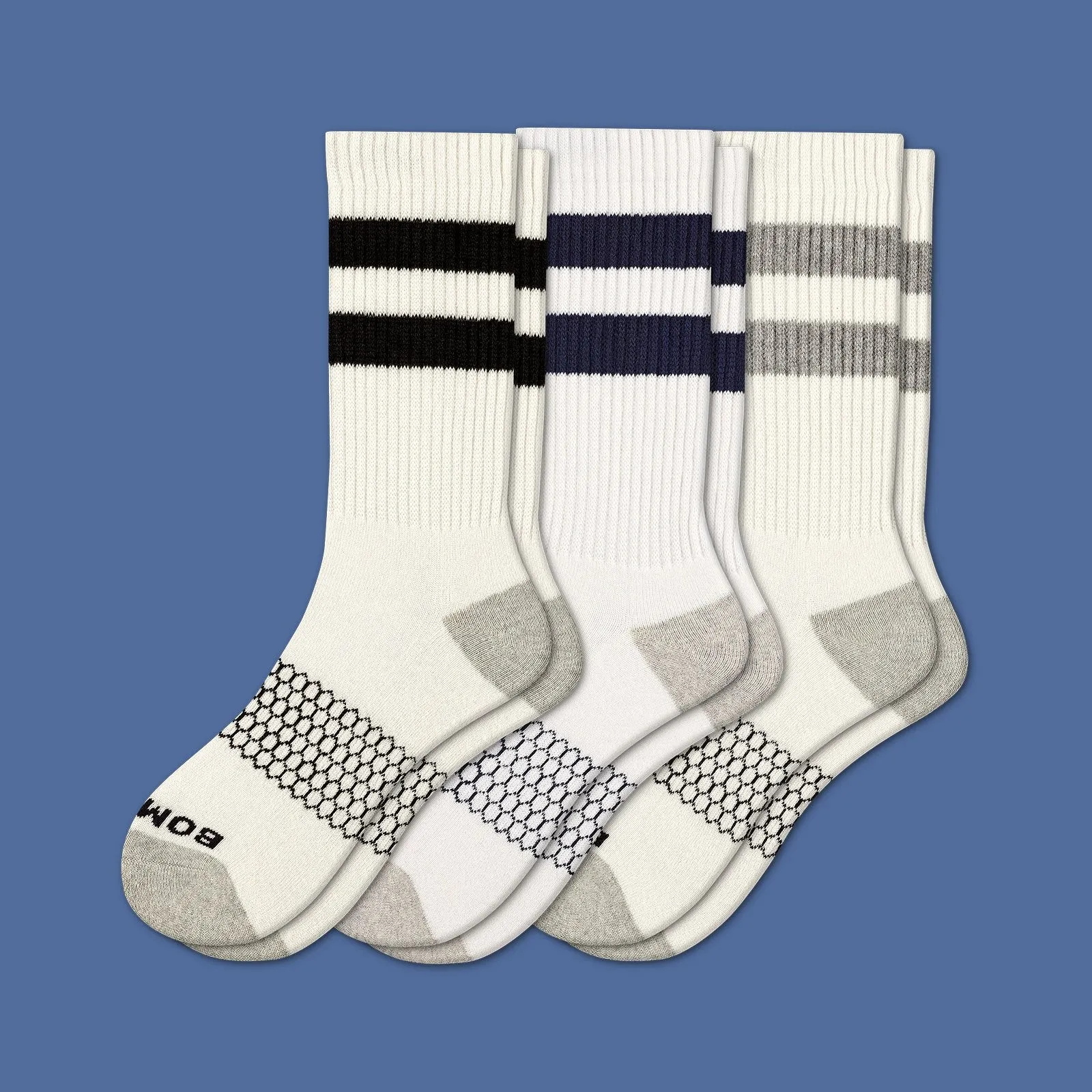 Men's Vintage Stripe Calf Sock 3-Pack