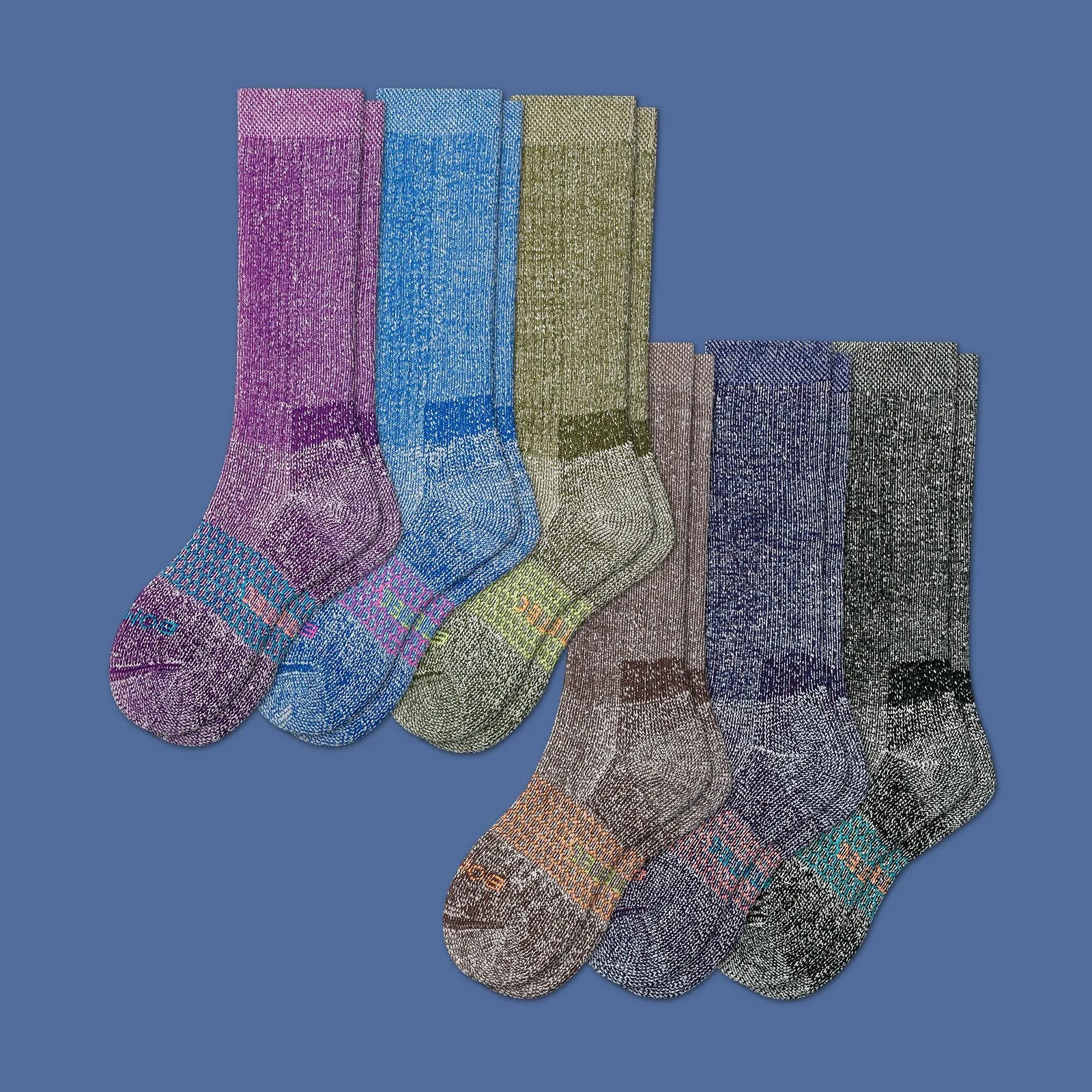 Men's Work Boot Calf Sock 6-Pack