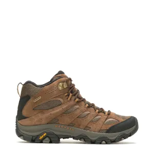 Merrell Men's Moab 3 Mid Waterproof Hiking Boots in Earth Brown