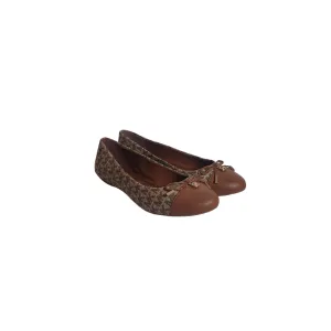 Michael Kors Melody Monogram Toe-cap Ballet Flats | Like new |