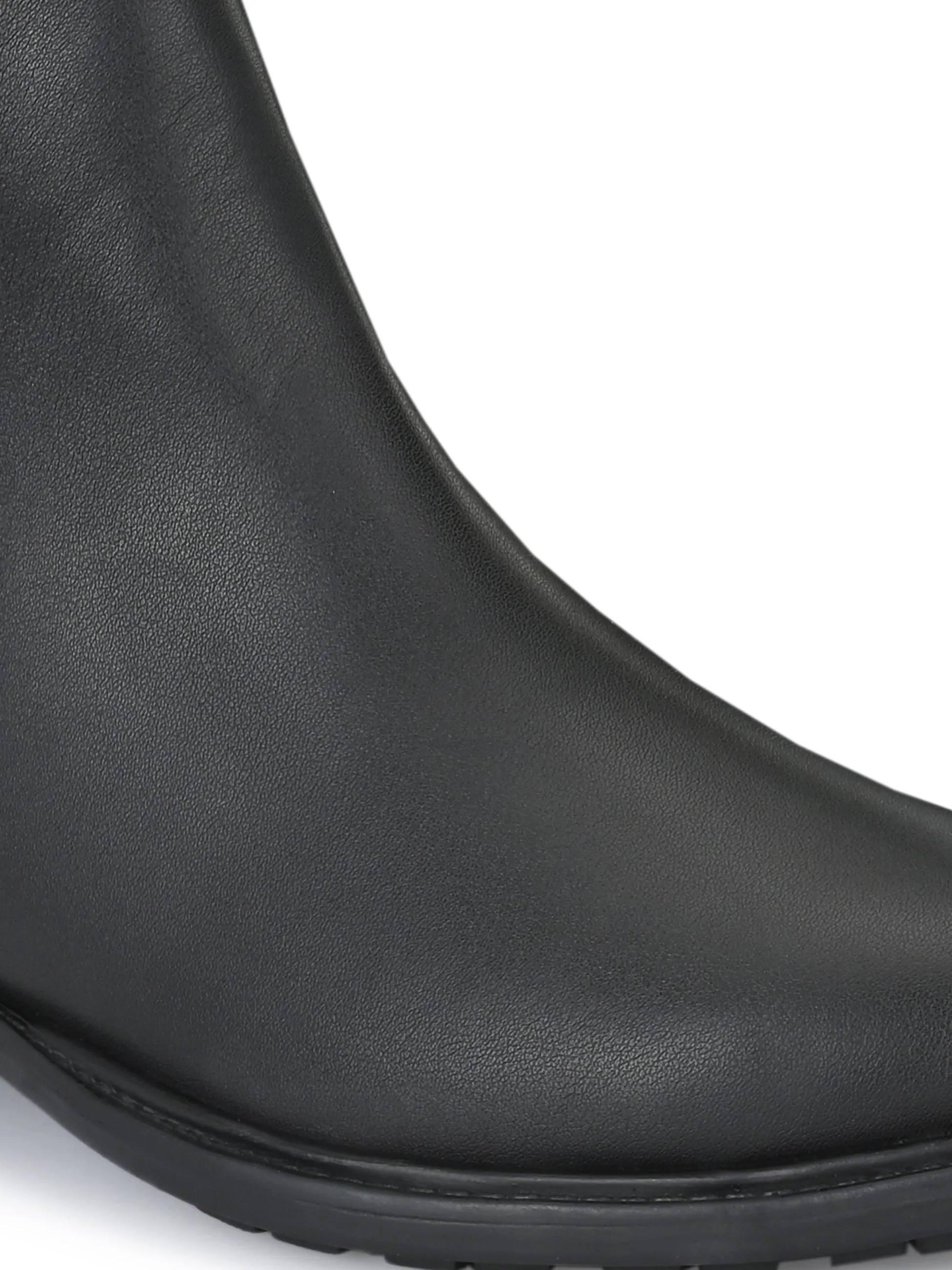 Midnight Black Classic Chelsea Boot For Women