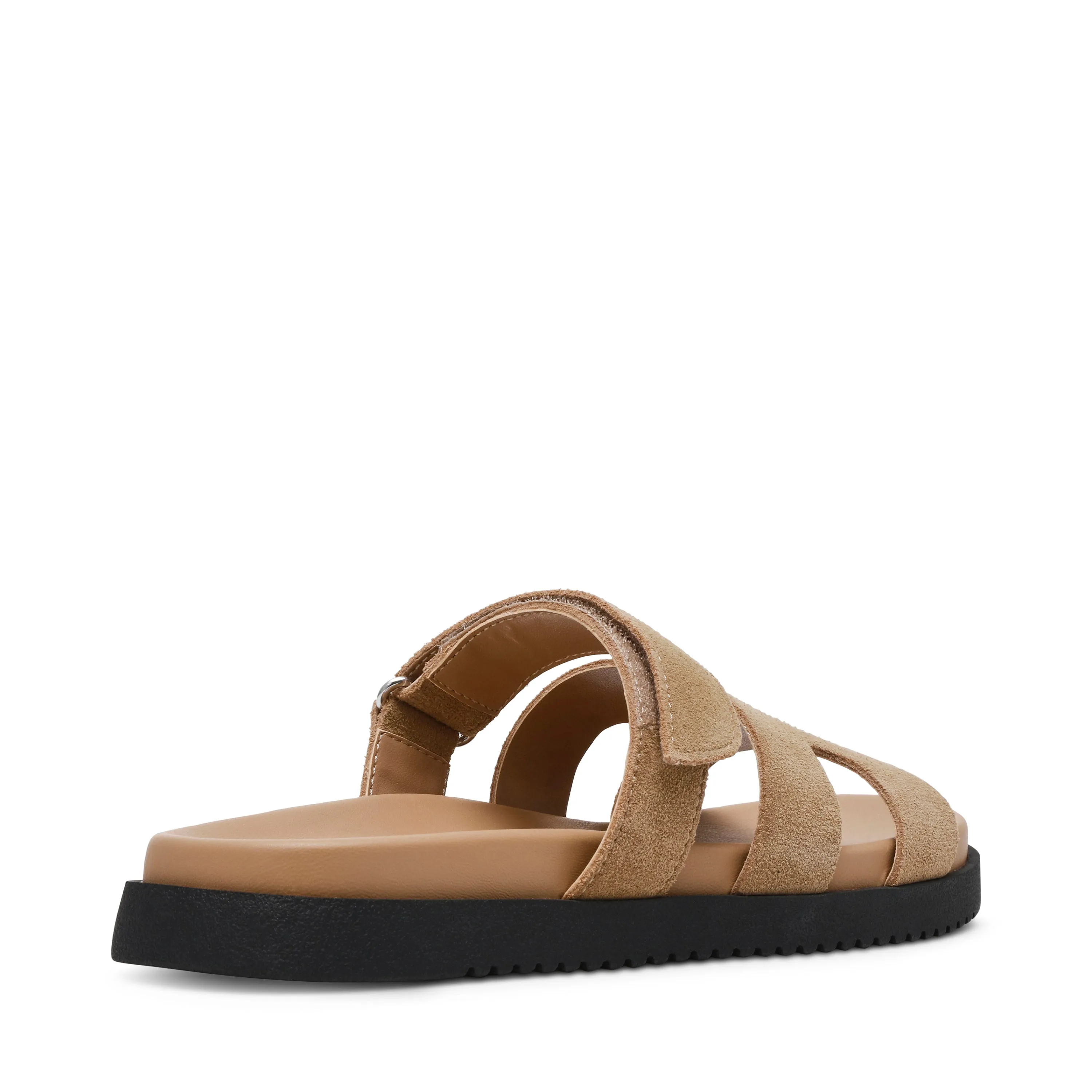 Sand Suede Missile-E Sandal - Elegant and Stylish Womens Footwear