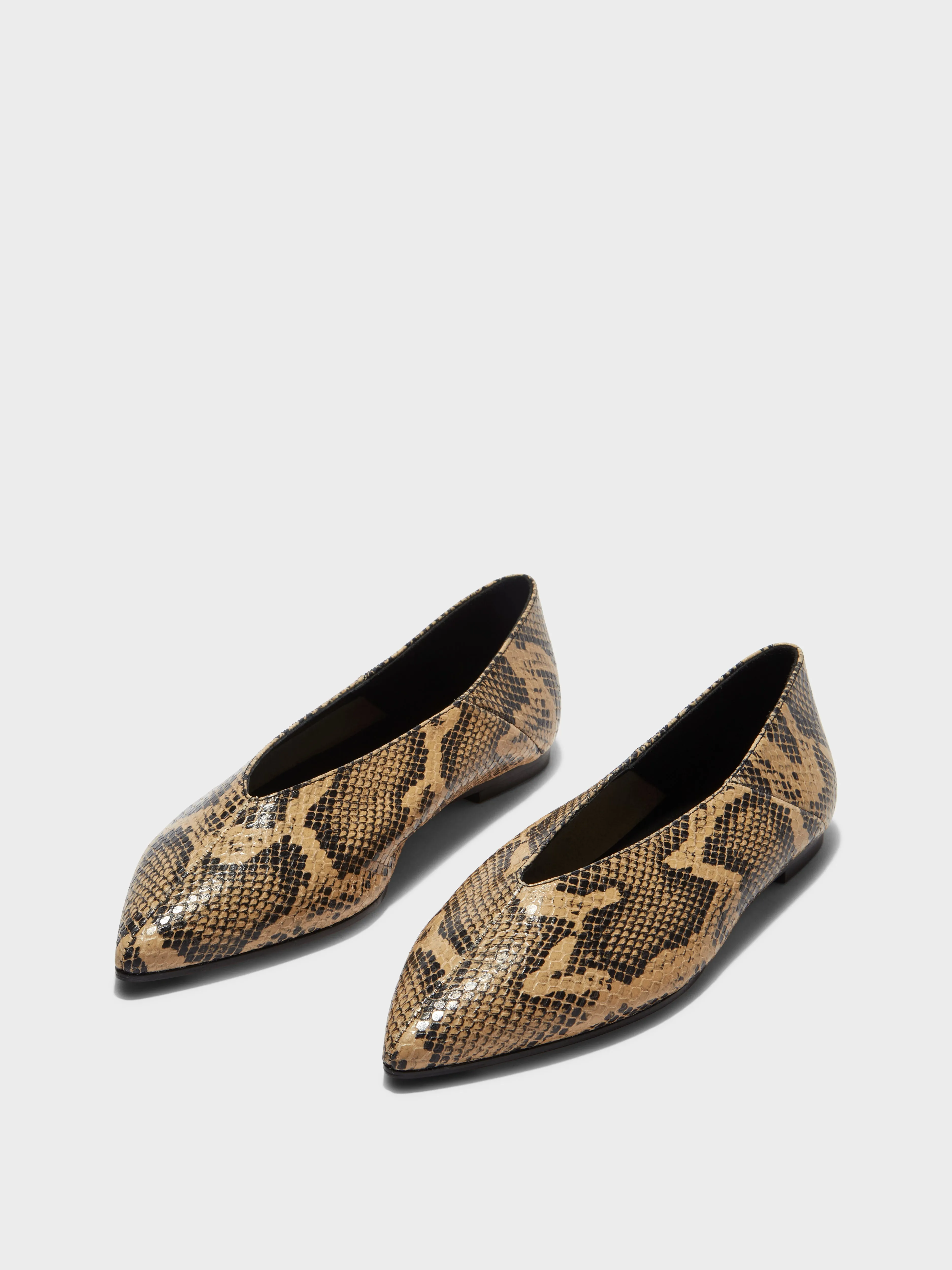 Moa Leather Ballet Flats