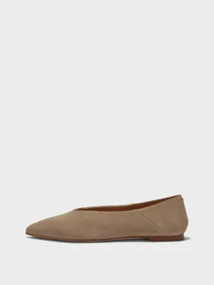 Moa Suede Ballet Flats