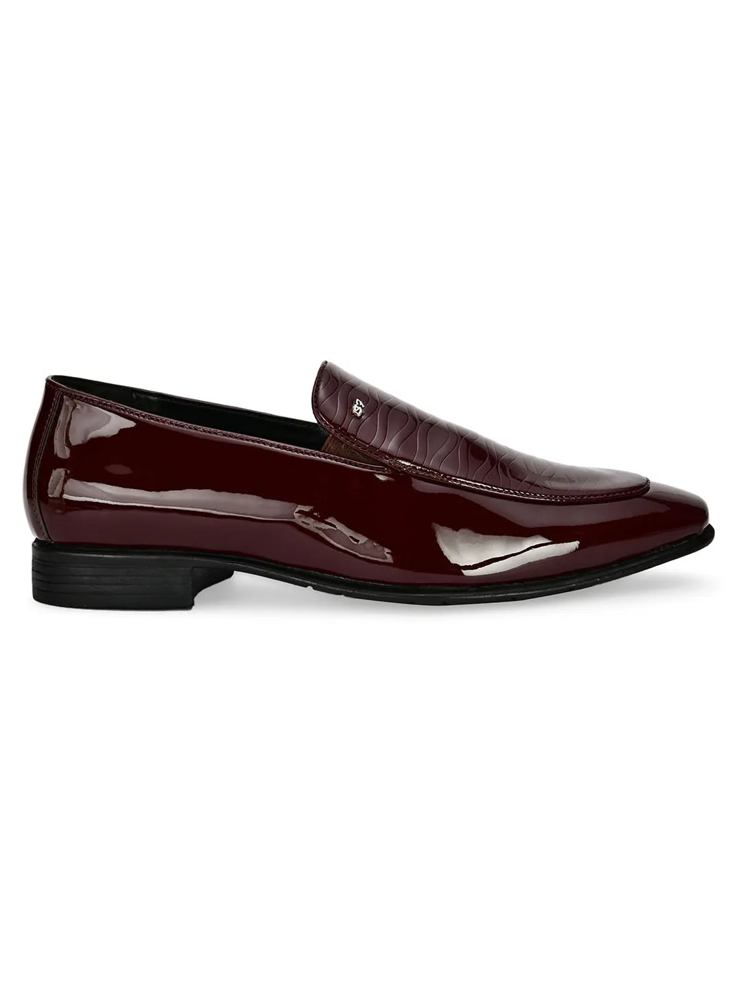 Motive Cherry Patent Slip-Ons