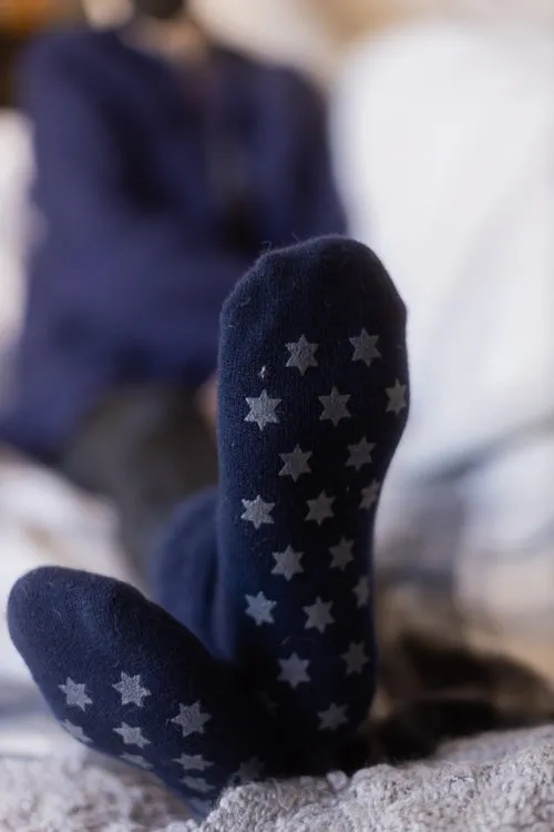 New Zealand Bed Socks with Star Treads