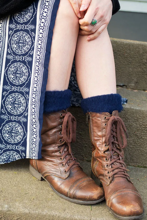 New Zealand Bed Socks with Star Treads