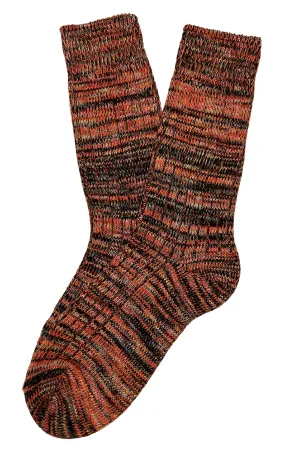 Olivette Knit Socks Orange