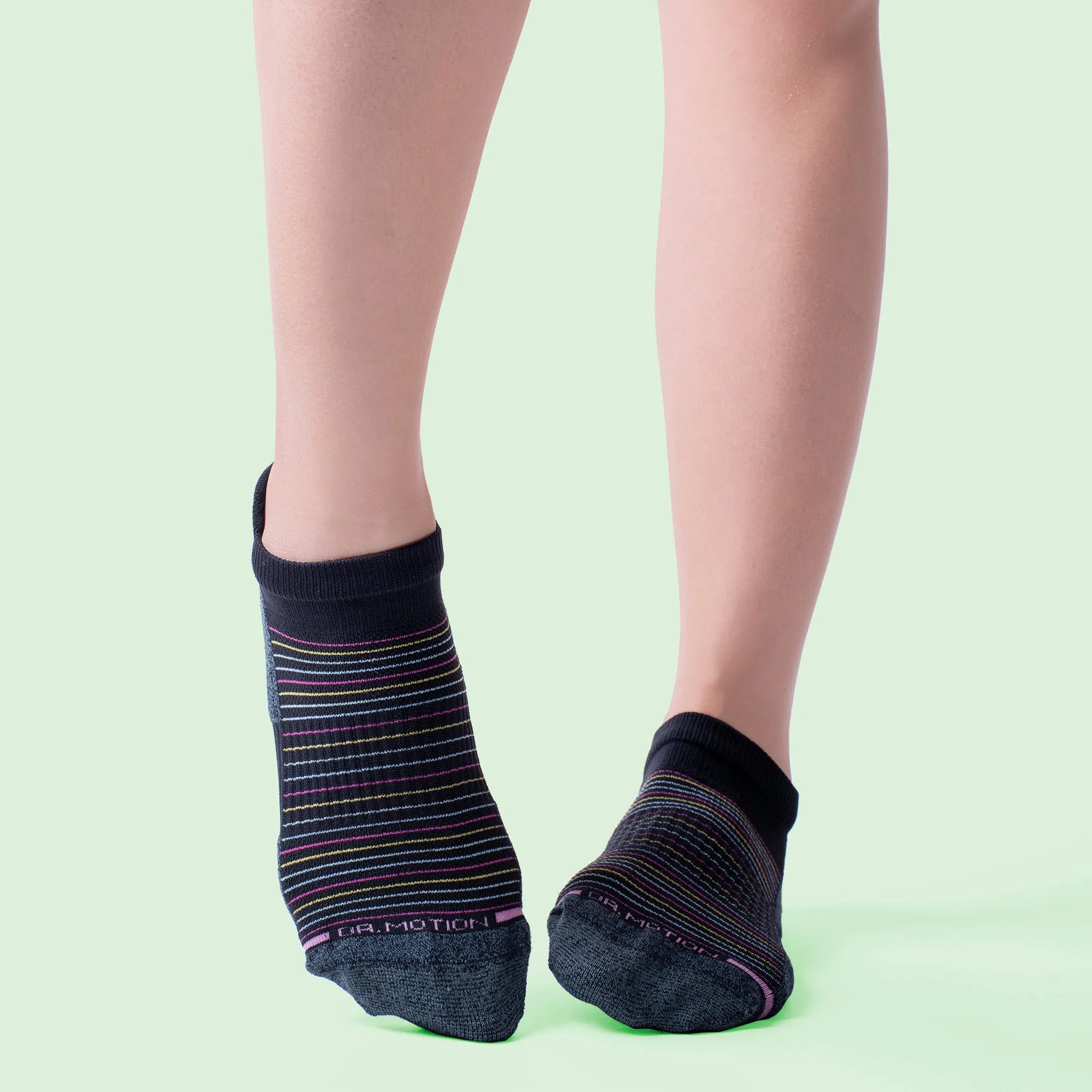 Pin Stripe | Ankle Compression Socks For Women