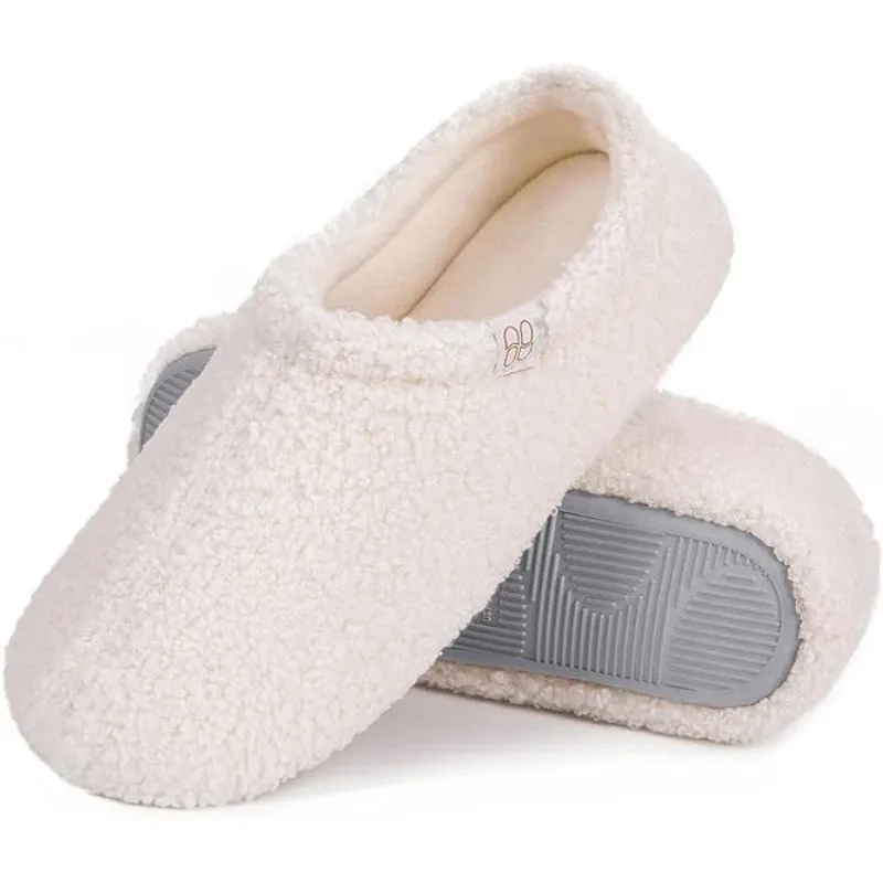 Plush Cushioned Slippers For Women