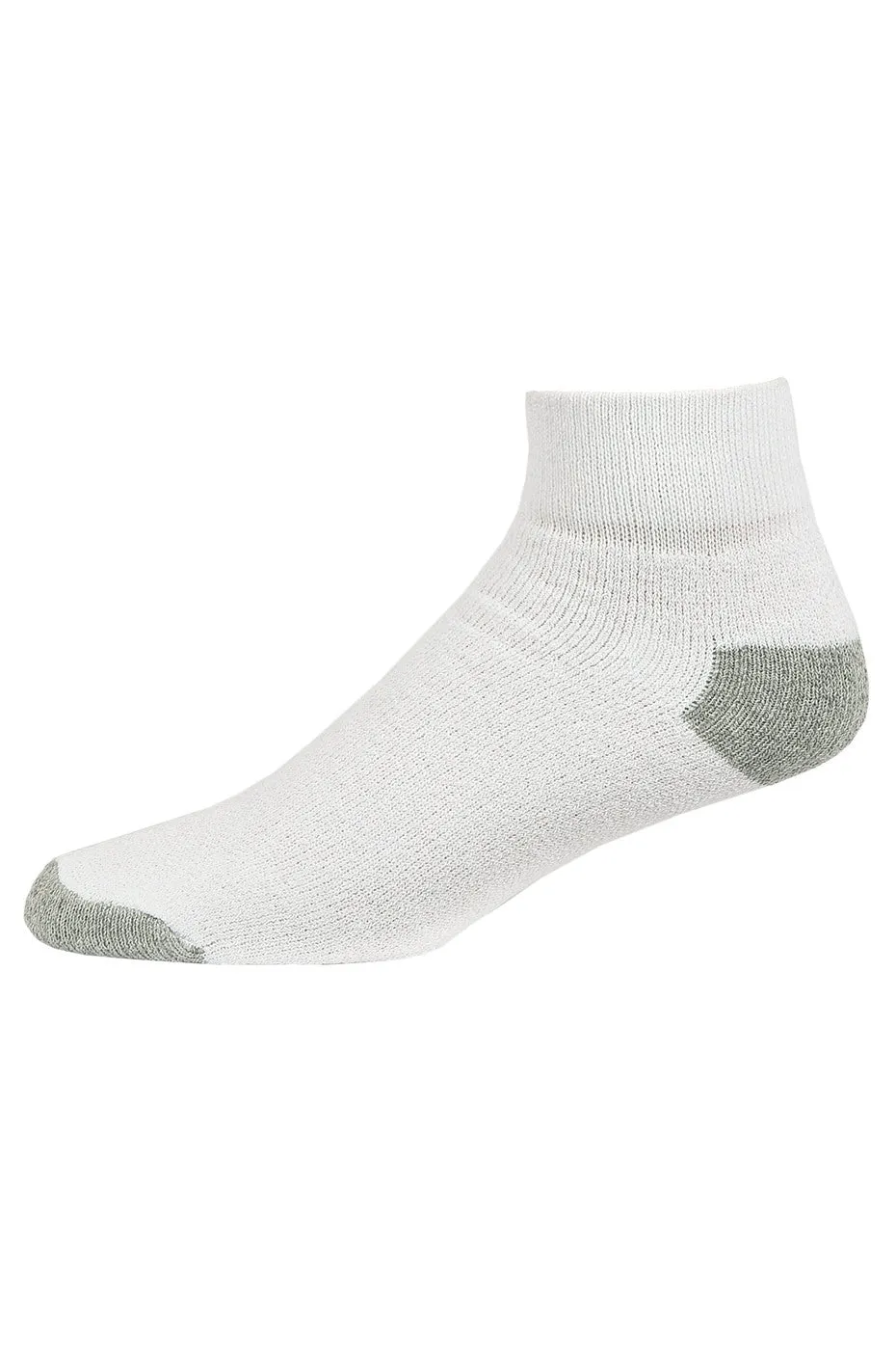 POWER CLUB QUARTER SPORTS SOCKS (PC284_GREY)