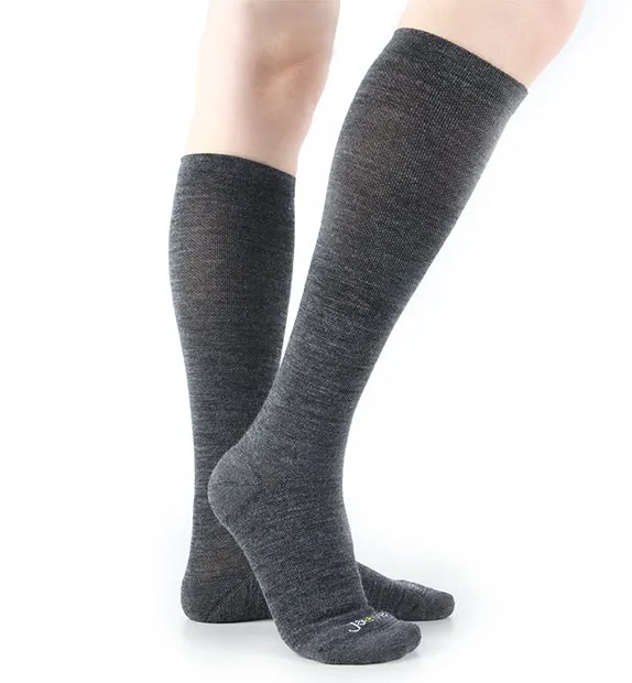 Rich Merino Wool Everyday Compression Socks (15-20mmHg) - Cushion - 2 Pack