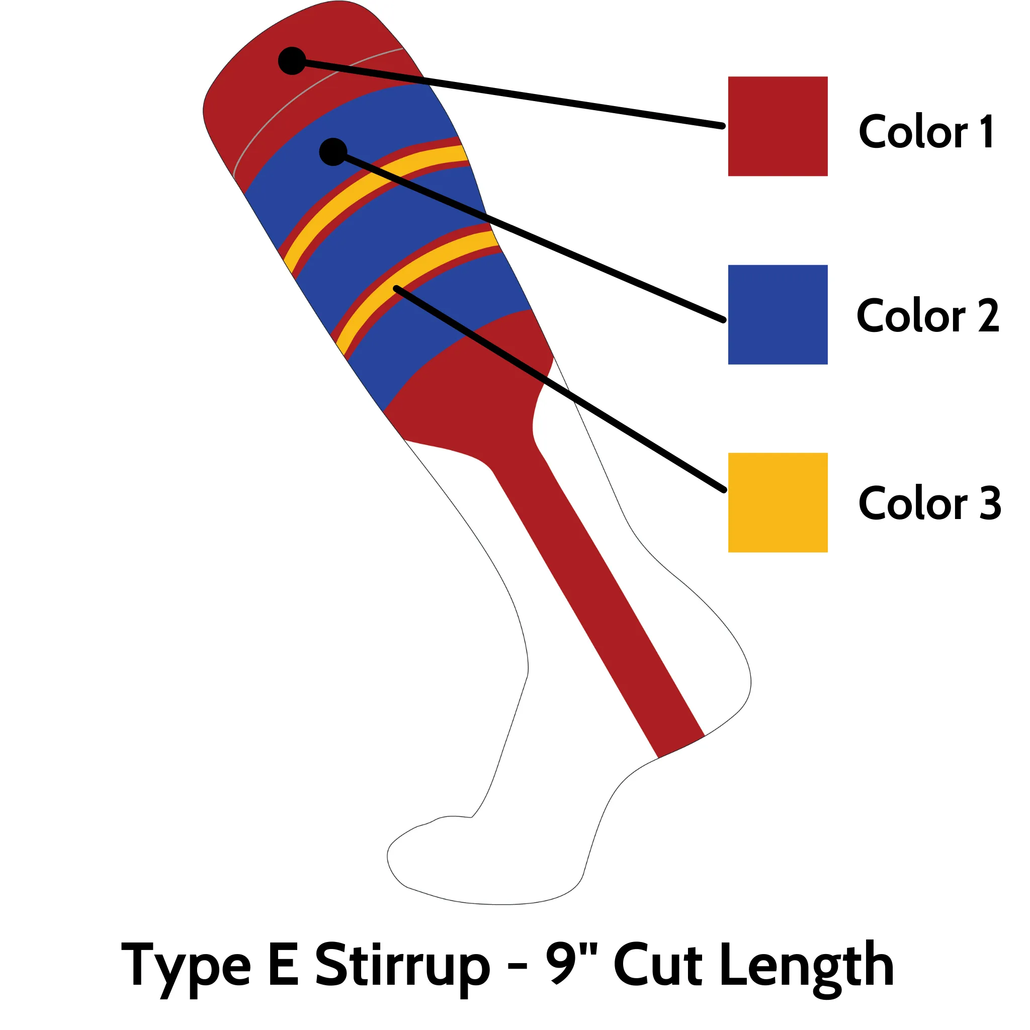 Slugger Custom Stirrup Type E