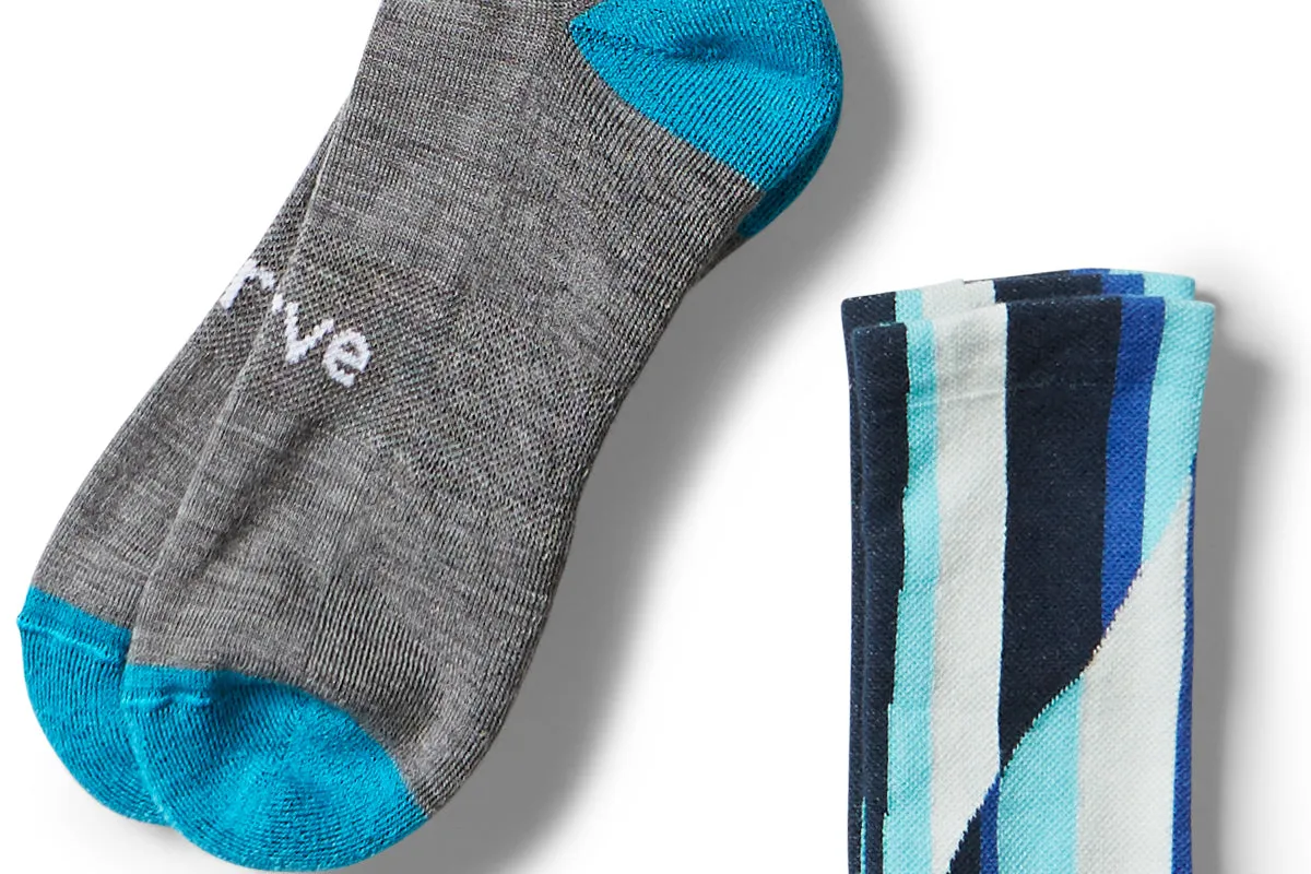 swrve x DION JOHNSON merino socks