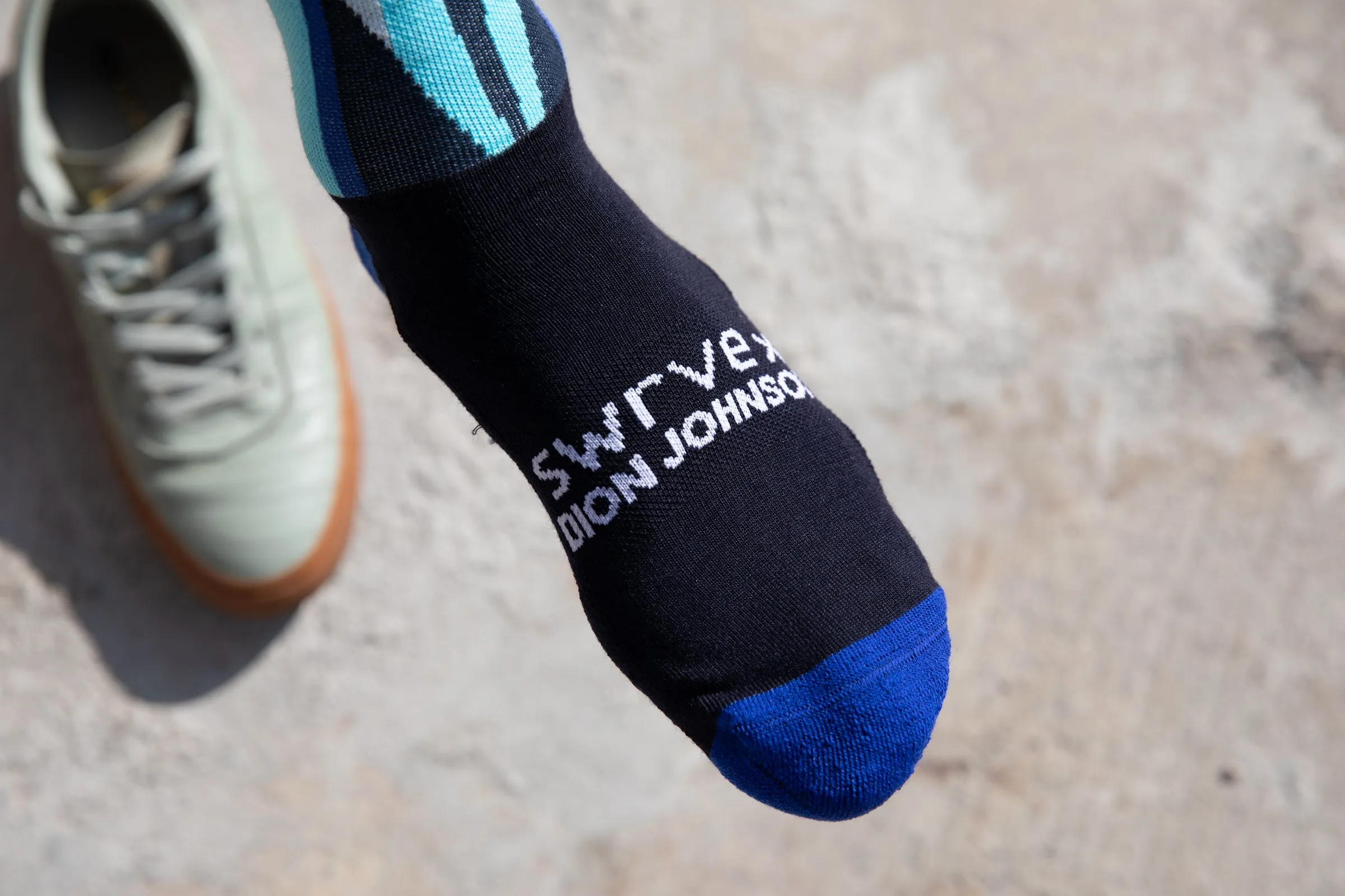 swrve x DION JOHNSON merino socks