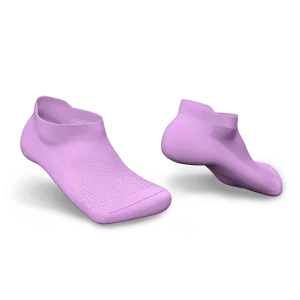 Via Pink Diabetic Ankle Socks