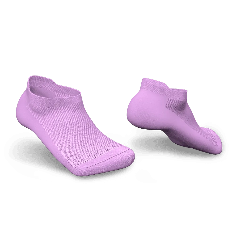 Via Pink Diabetic Ankle Socks