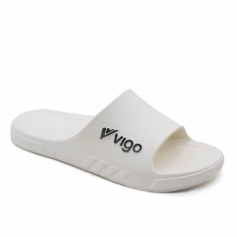 Vigo Skid Sandals - White