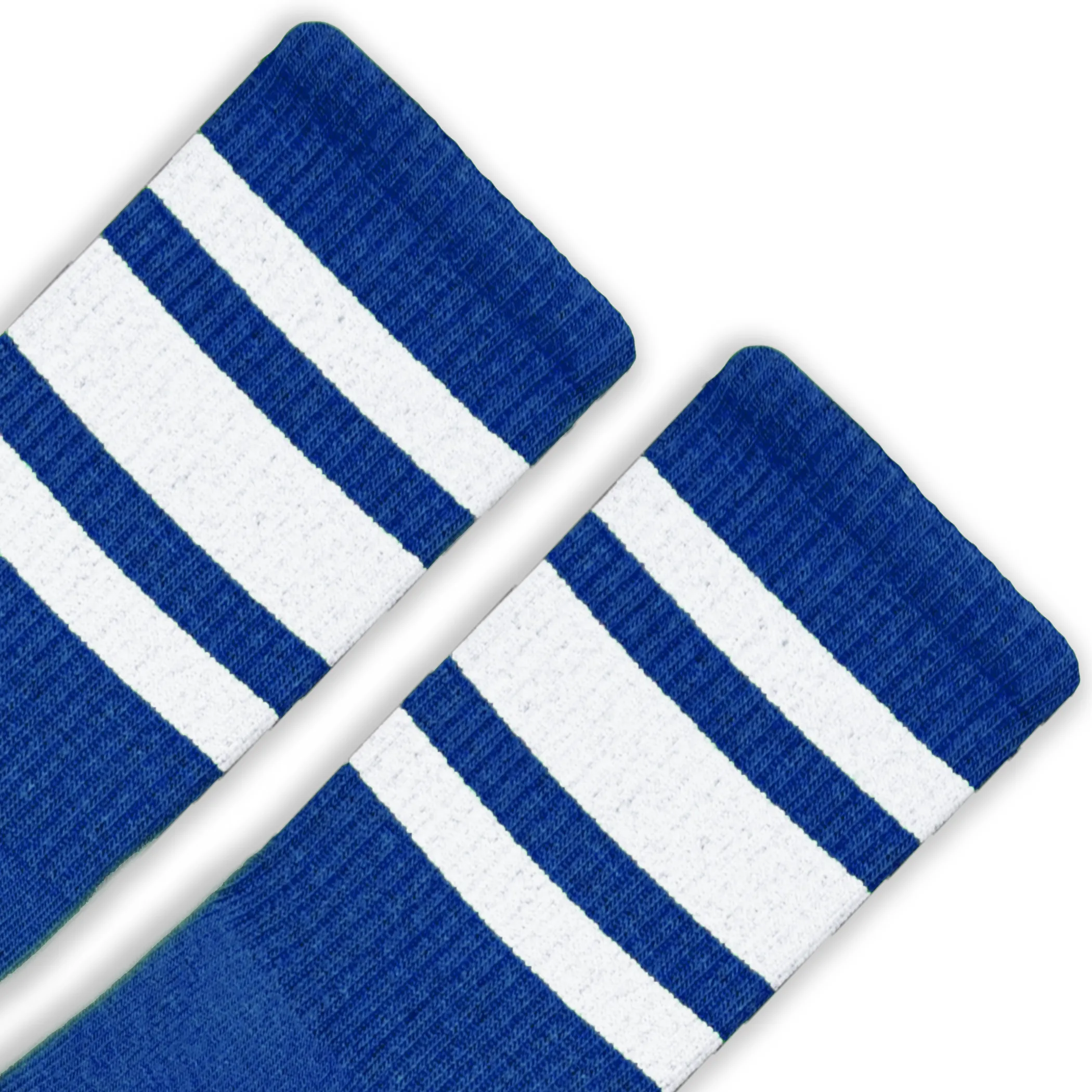 White Striped Socks | Royal