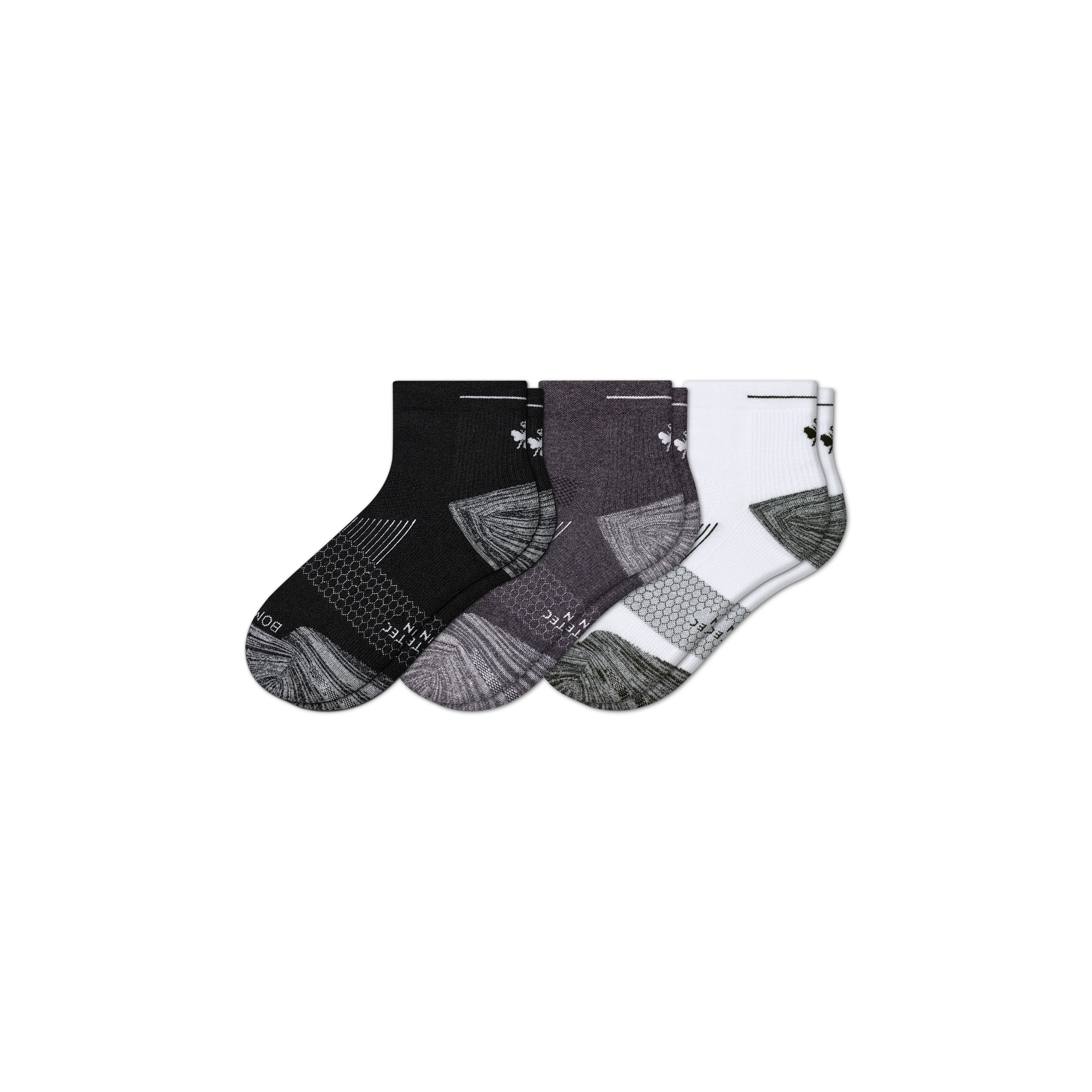 Women's Running Quarter Sock 3-Pack