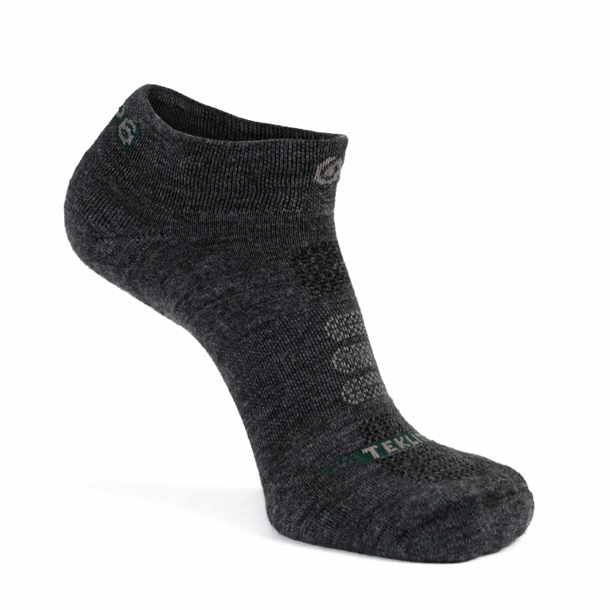 Wool Teklite Ankle Sock - Anthricite