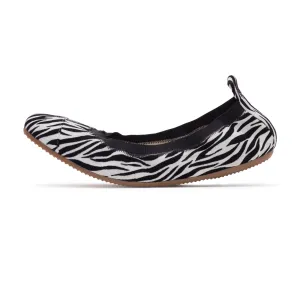 Zia - Zebra Print Ballet Flat