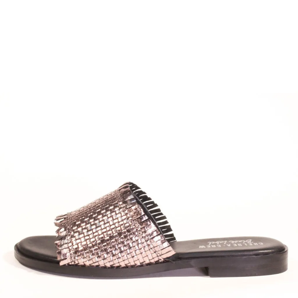 Zigor Woven Leather Slides